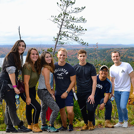 Atli fór til Kanada í skiptinám