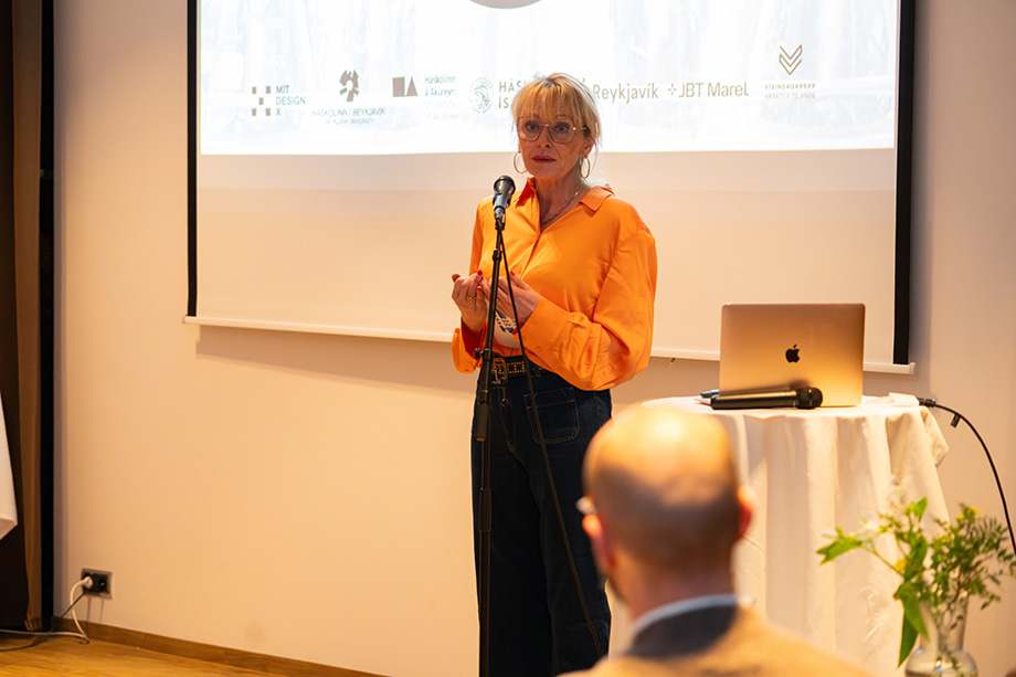 Borgarstjóri Reykjavíkur, Heiða Björg Hilmisdóttir, opnaði hátíðina.