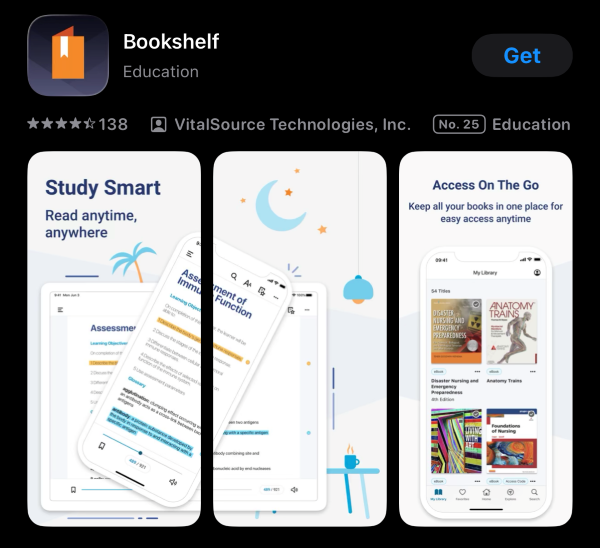 VitalSource Bookshelf í appverslun.