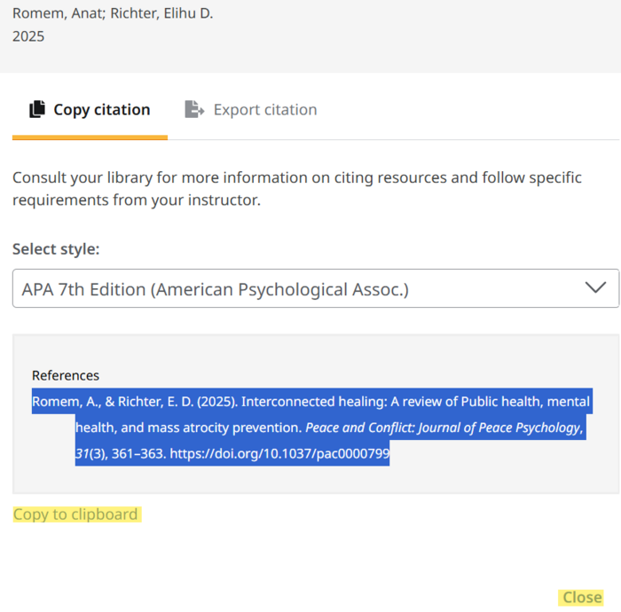 Mynd sem sýnir Copy to clipboard