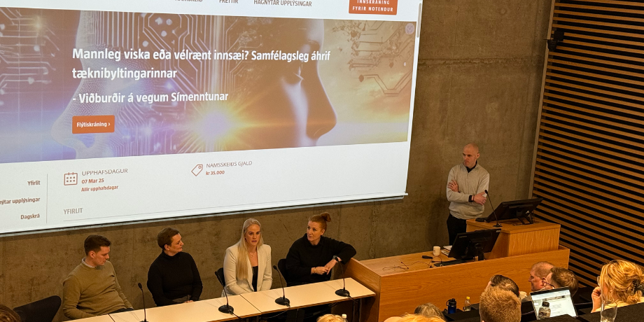 Vel heppnað málþing