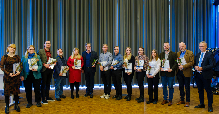 Frá athöfninni 3. nóvember.