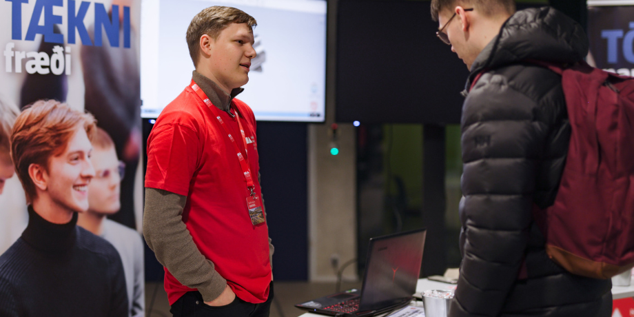 Jón Hafsteinn kynnir námið á Háskóladaginn