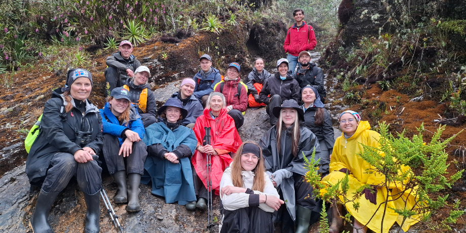 To Colombia to research climate change