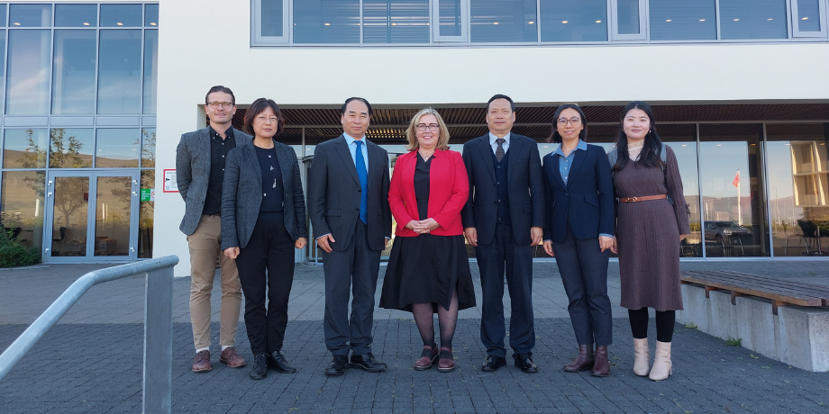 Sendinefndin með Áslaugu og Rúnari