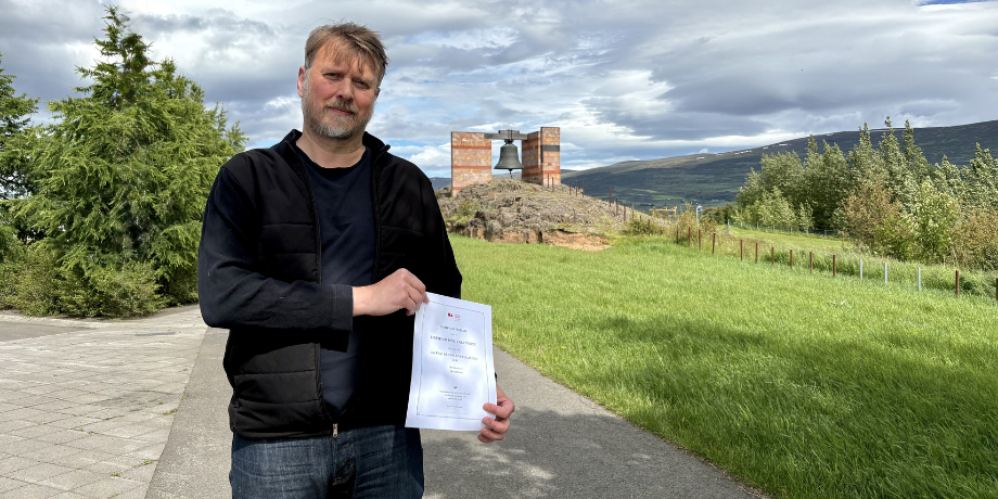 Hreiðar Þór recognised for excellence in sustainability education