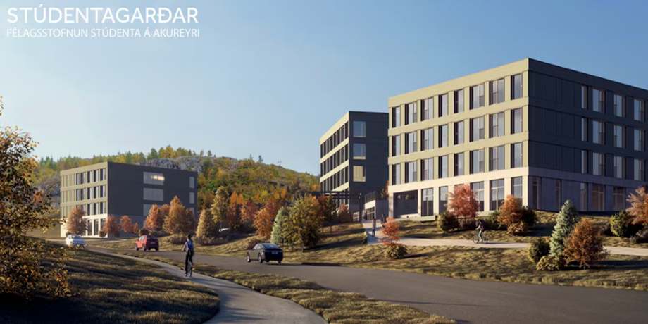 Vinningstillaga um nýja stúdentagarða kynnt
