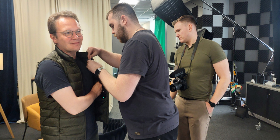 Stúdentar í fjölmiðlafræði við HA og stríðið í Úkraínu