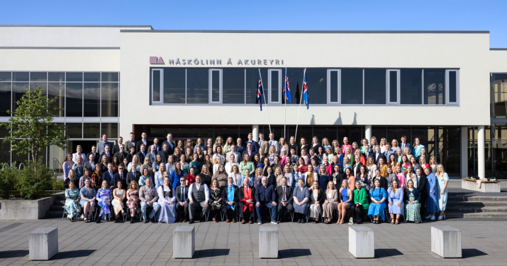 Stærsti brautskráningarárgangur Háskólans á Akureyri frá upphafi