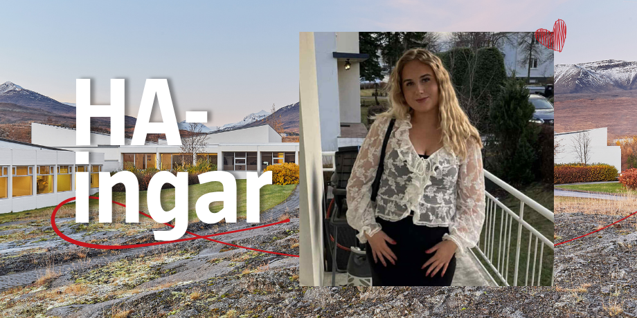 „Mér finnst ómetanlegt að geta búið og lært í svona samheldnu háskólasamfélagi