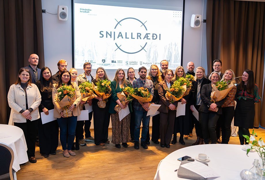 Uppskeruhátíð Snjallræðis, fyrsta háskólahraðals á Íslandi