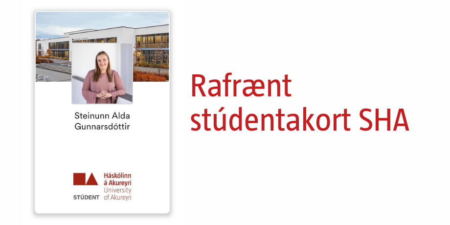 Rafrænt stúdentakort SHA