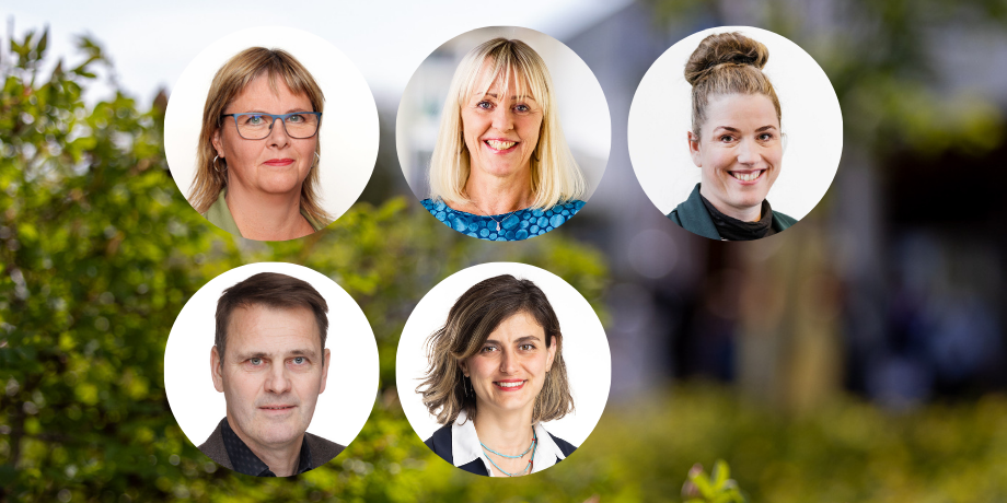 Fimm hljóta framgang í starfi