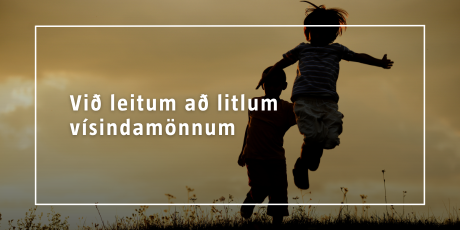 Við leitum að litlum vísindamönnum