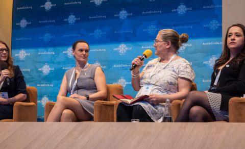 UNAK representitives at Arctic Circle forum in Rome