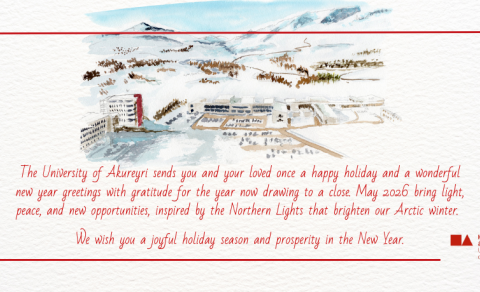 Holiday Greetings from the University of Akureyri