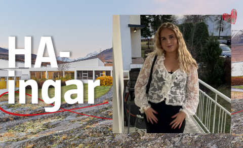 „Mér finnst ómetanlegt að geta búið og lært í svona samheldnu háskólasamfélagi