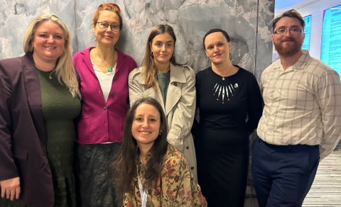 Fulltrúar HA í Nuuk: Hildur Sólveig Elvarsdóttir, verkefnastjóri á Hug- og félagsvísindasviði, Antje…