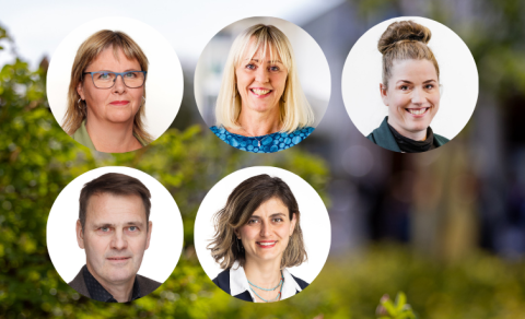 Fimm hljóta framgang í starfi