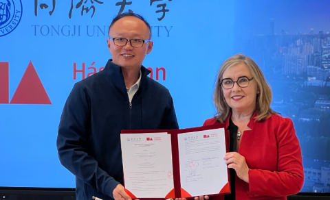 Samstarf HA og Tongji University styrkt með nýjum samningi